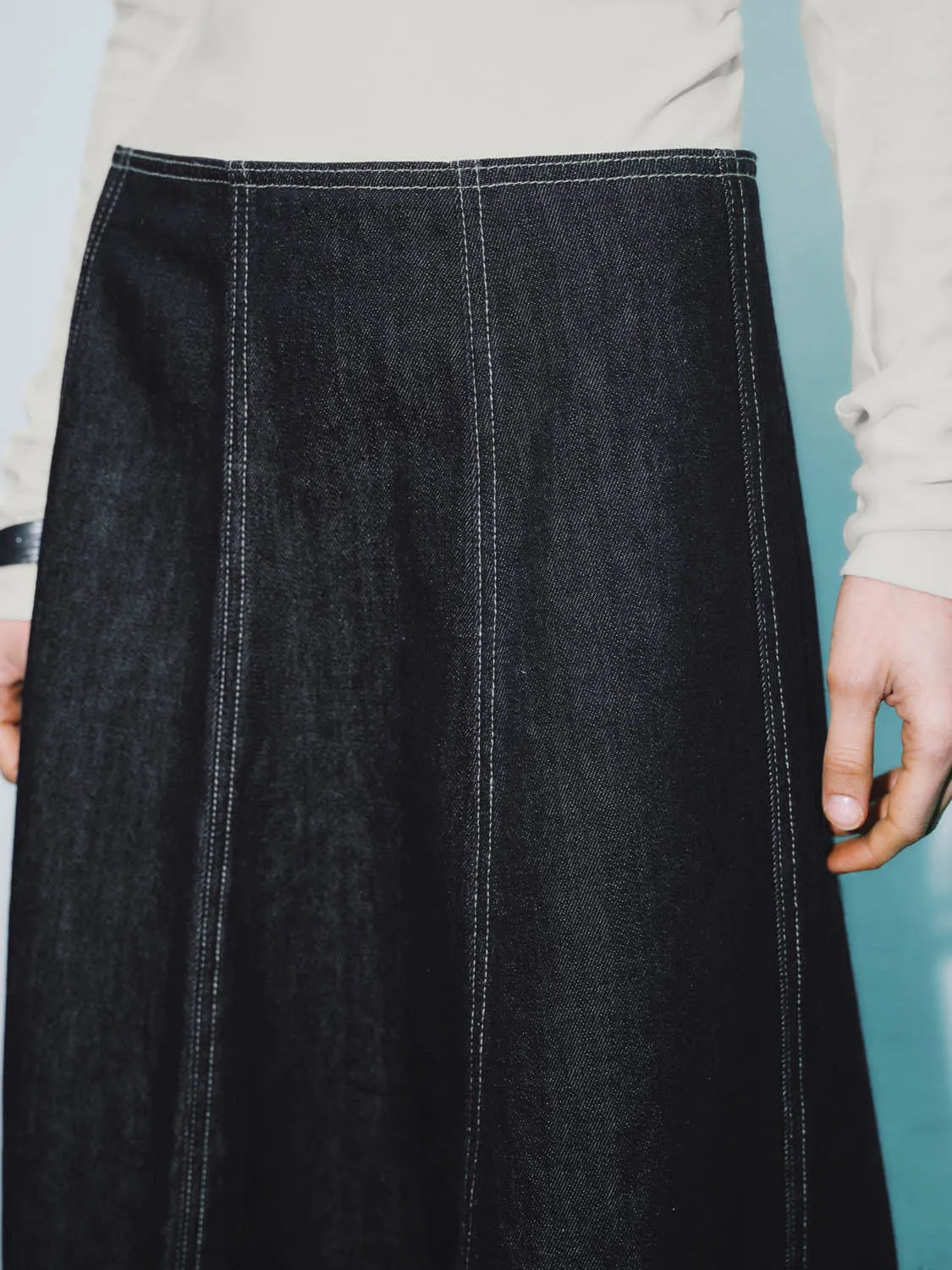 Denim Skirts