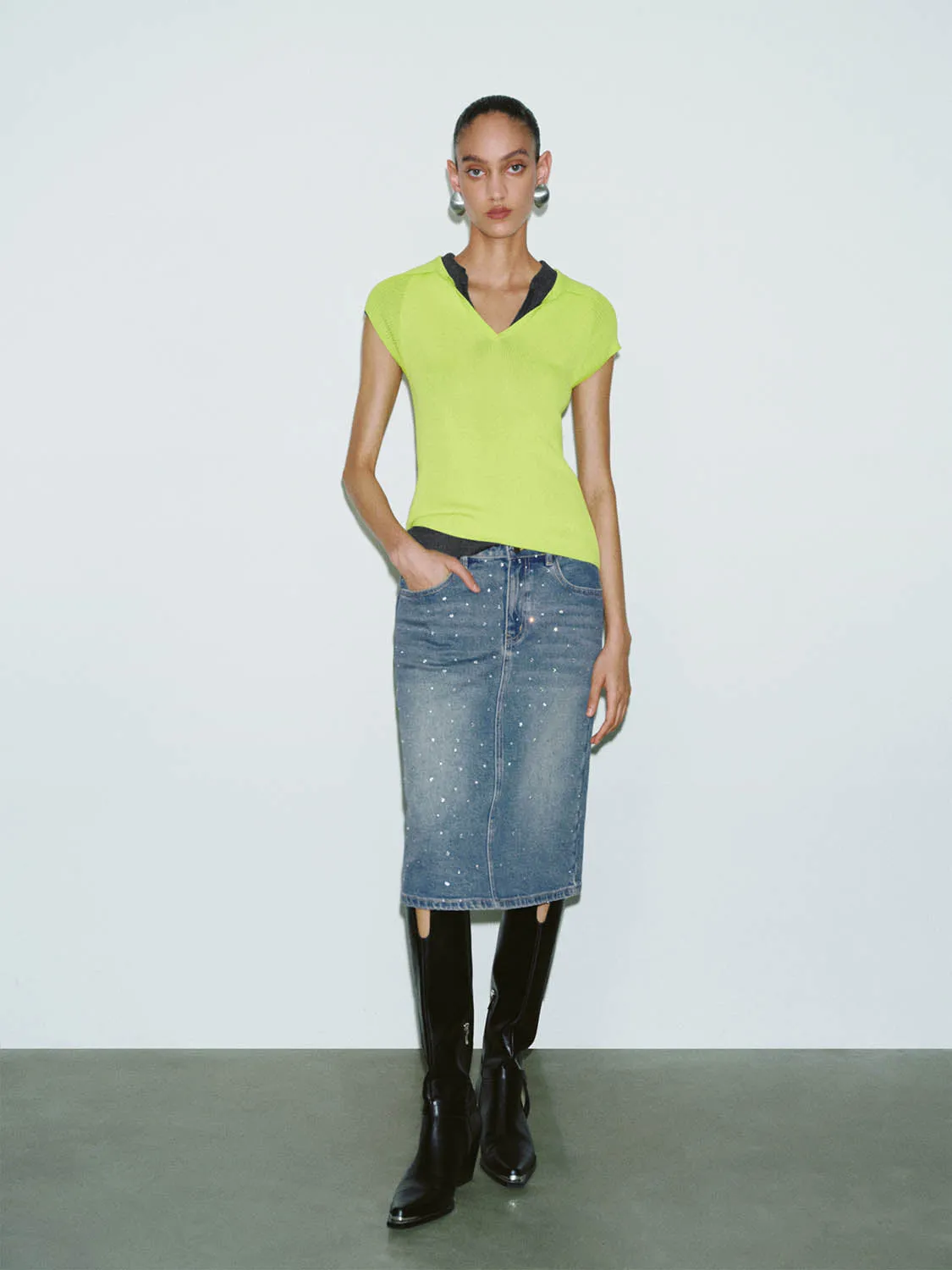 Denim Skirts