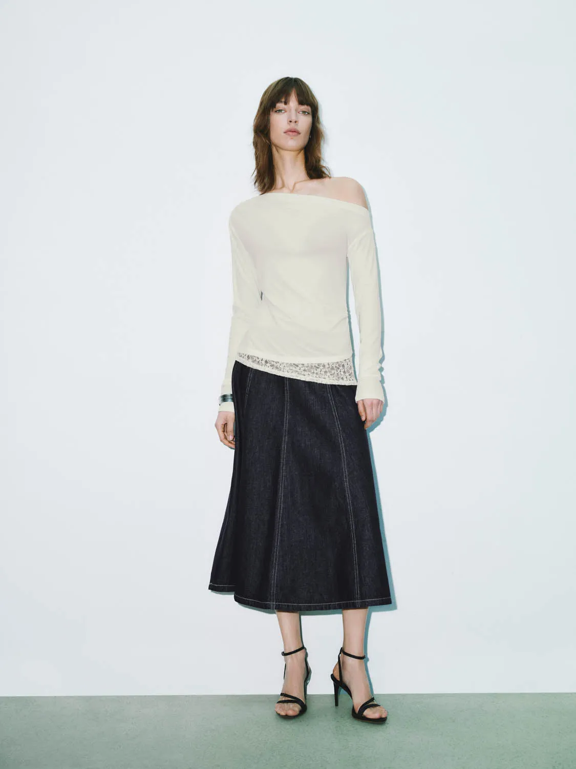 Denim Skirts