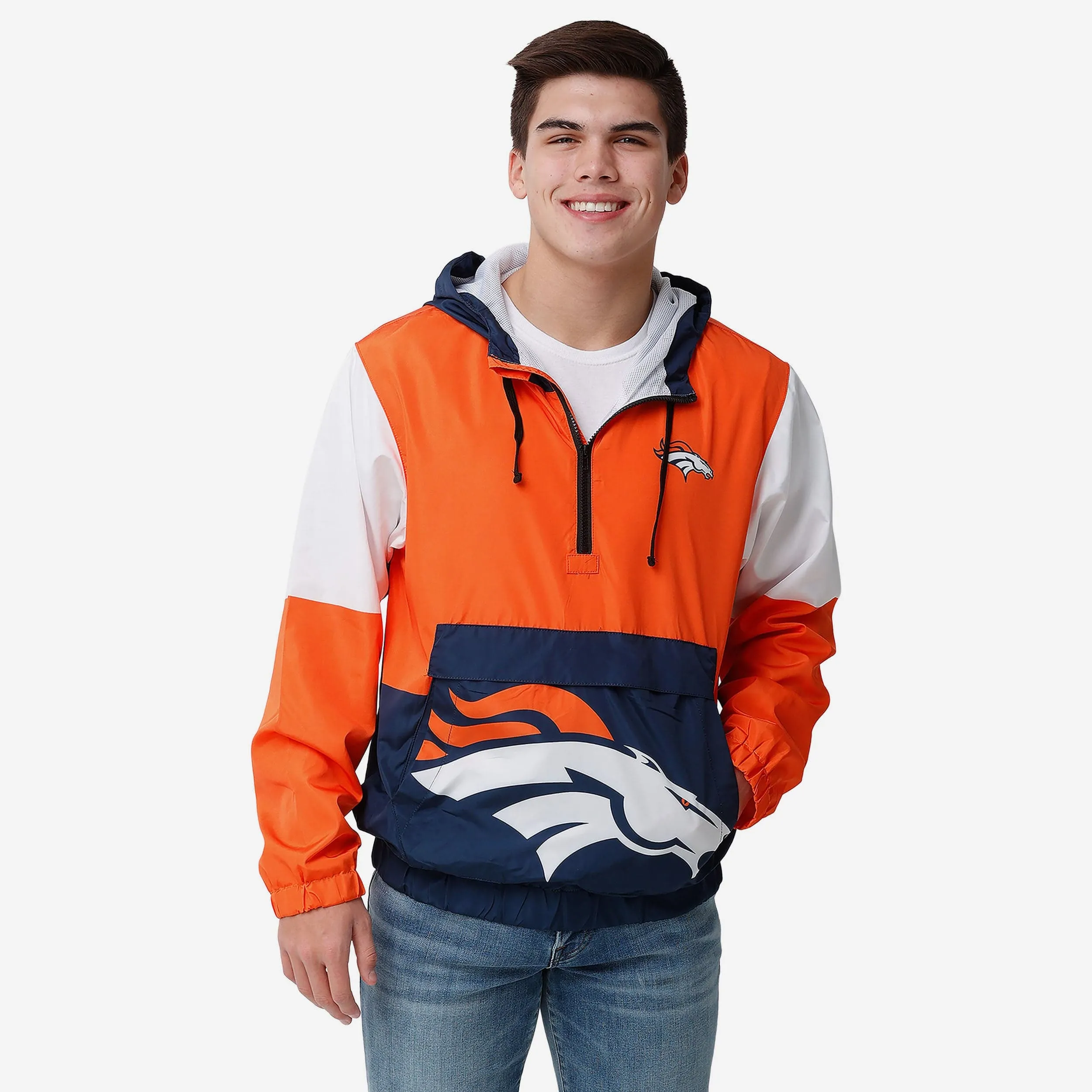 Denver Broncos Warm-Up Windbreaker