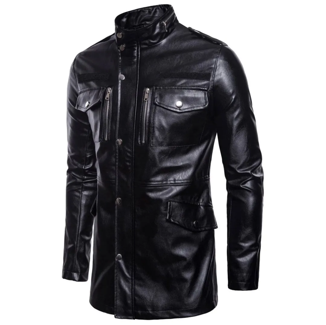 Denzell - leather jacket