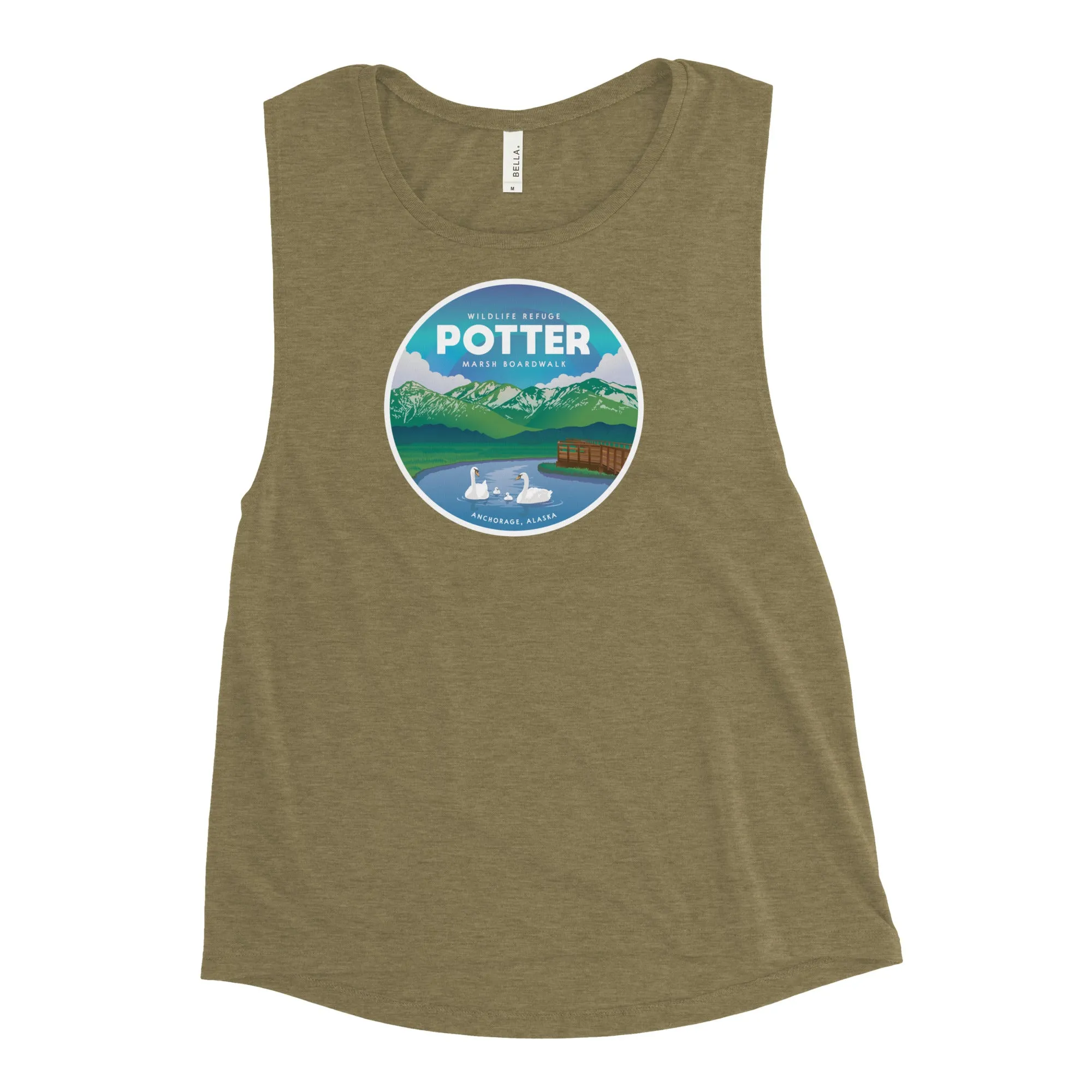 Destinations Potter Marsh Ladies’ Tank