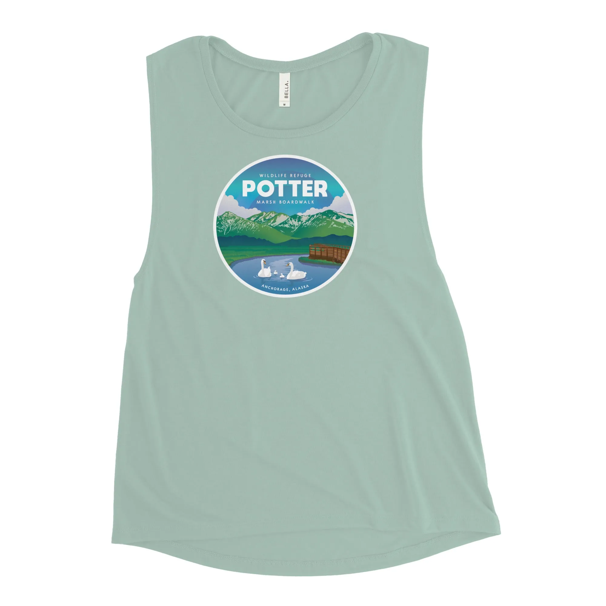 Destinations Potter Marsh Ladies’ Tank