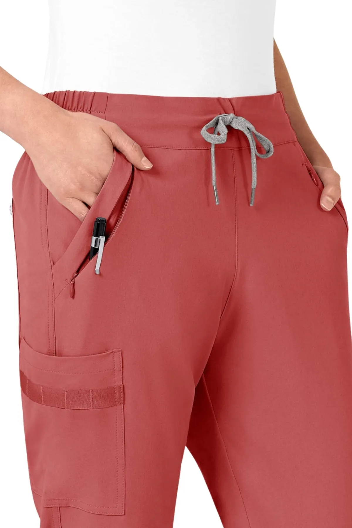Drawstring Cargo Jogger Pants
