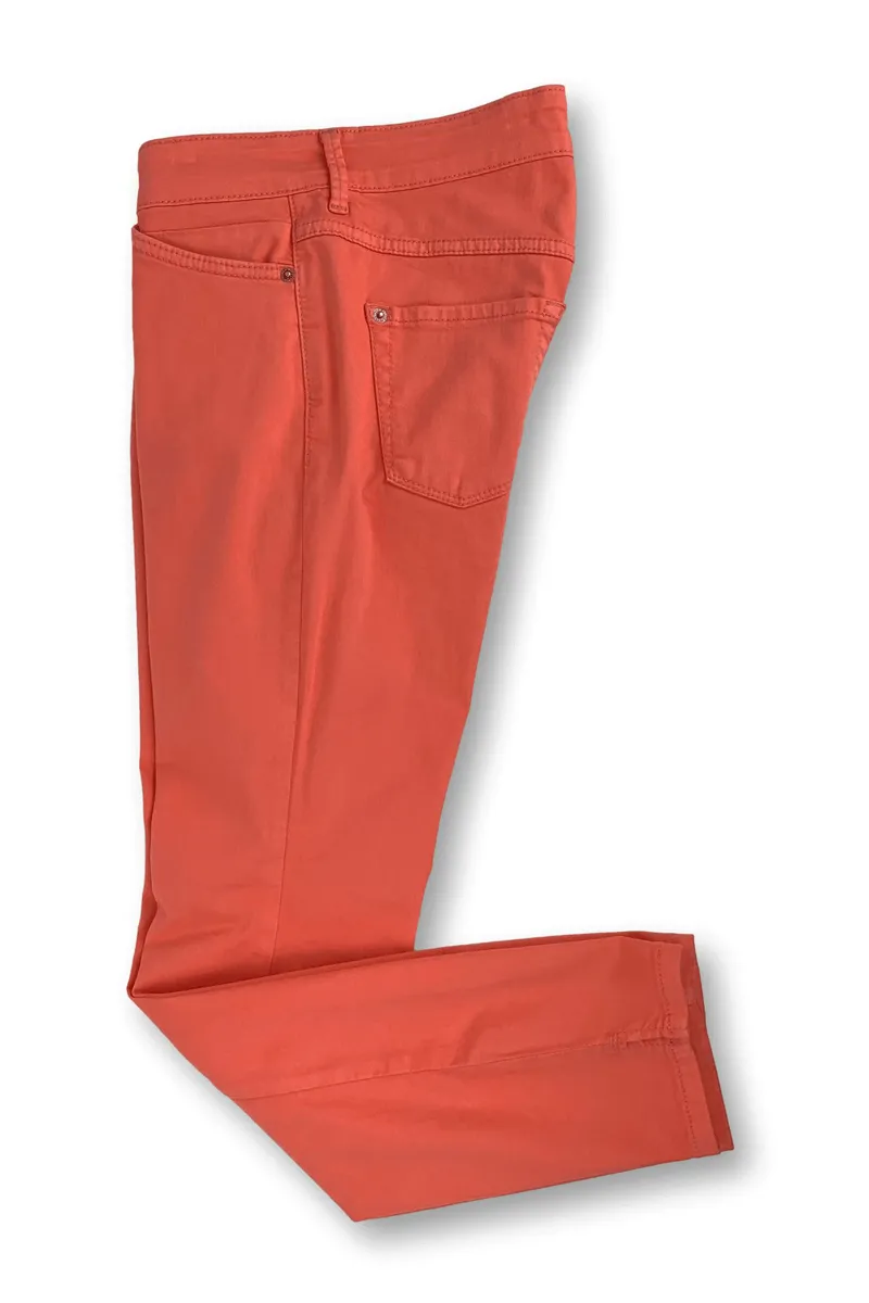 Dream Slim Pants in Coral