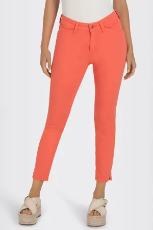 Dream Slim Pants in Coral
