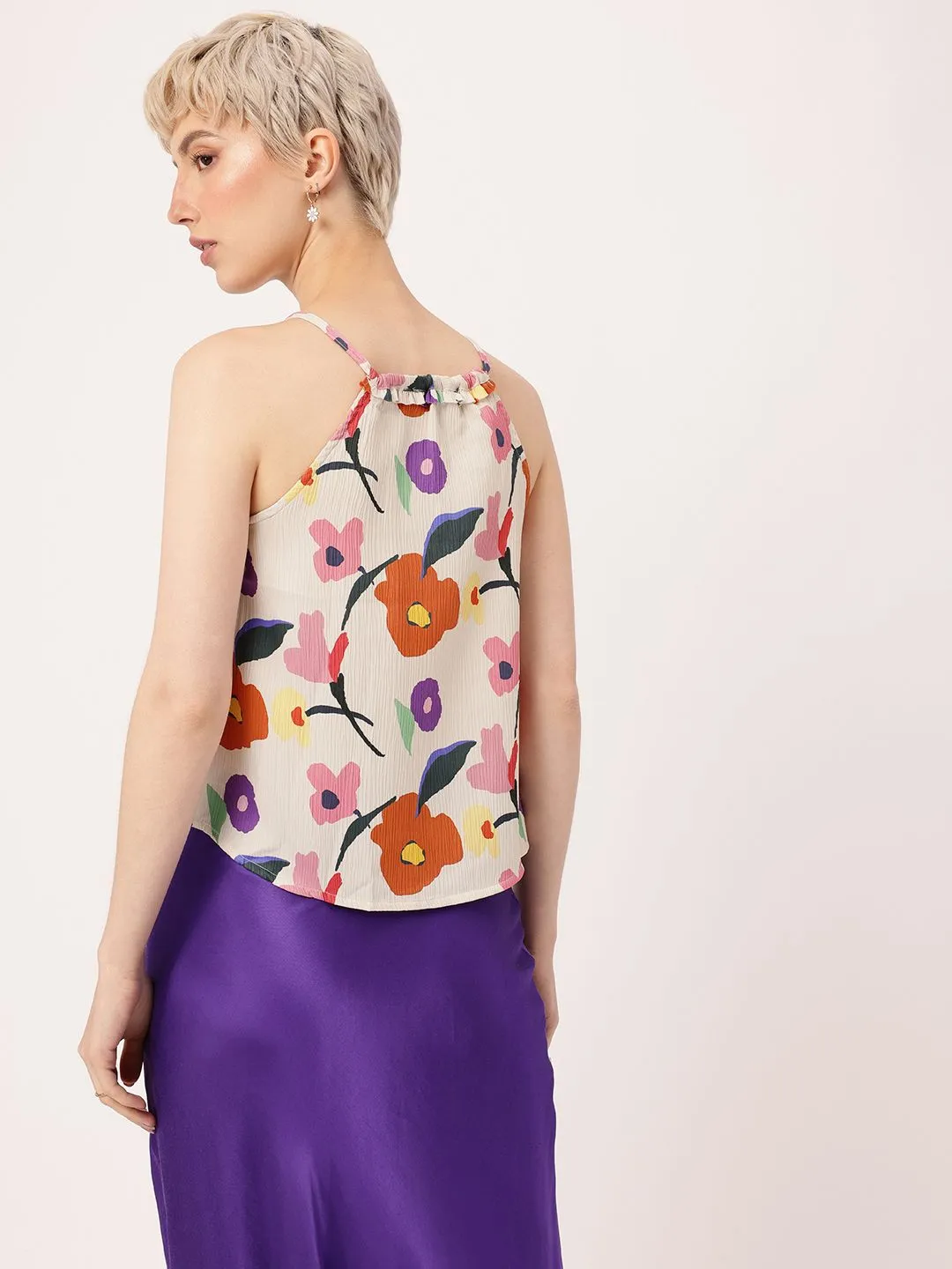 DressBerry Flower Power Straps Top
