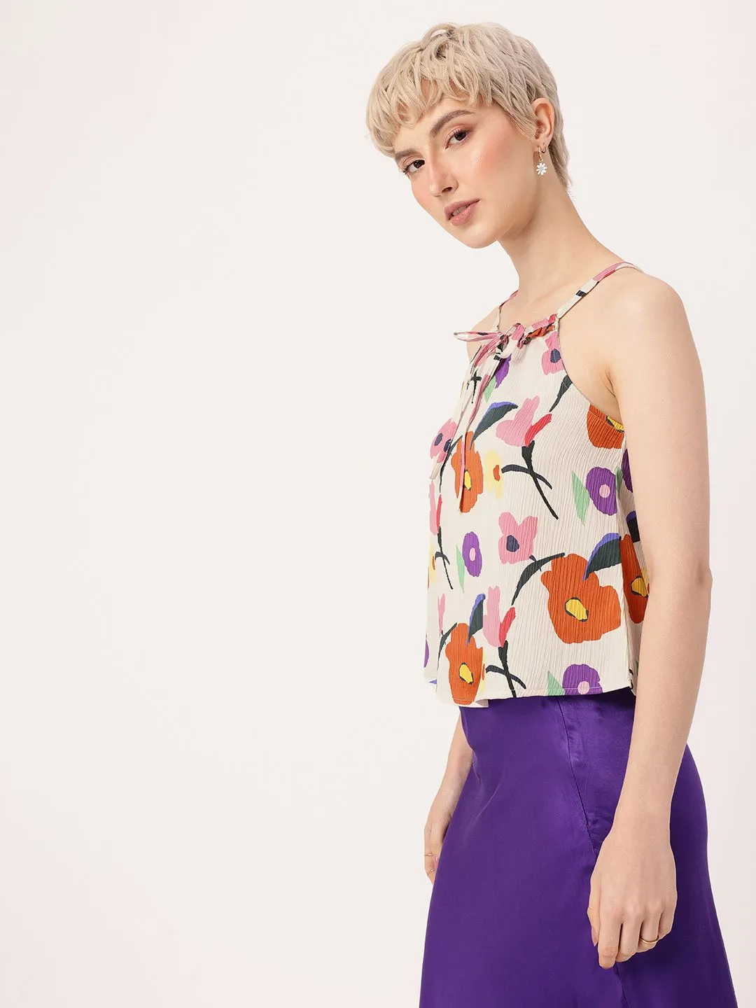 DressBerry Flower Power Straps Top
