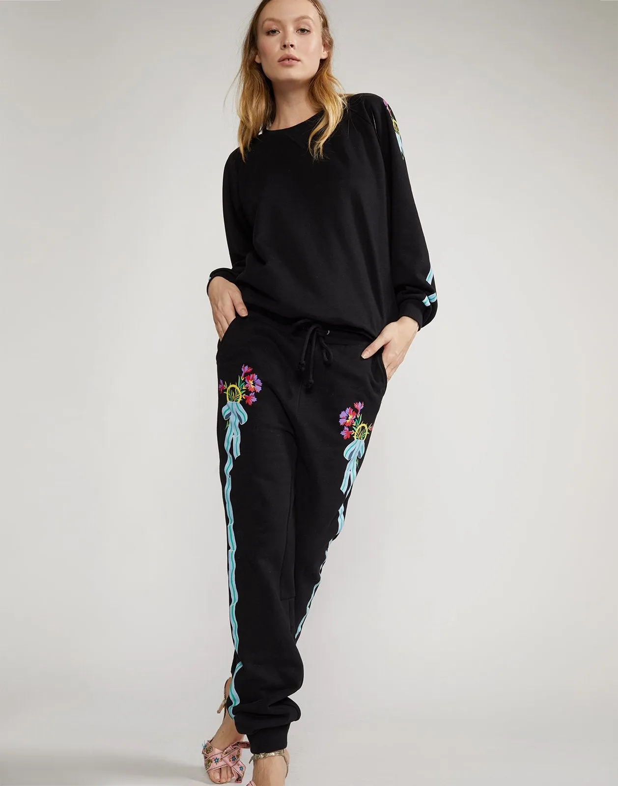 Dylana Ribbon Stripe Jogger