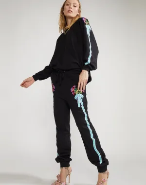 Dylana Ribbon Stripe Jogger