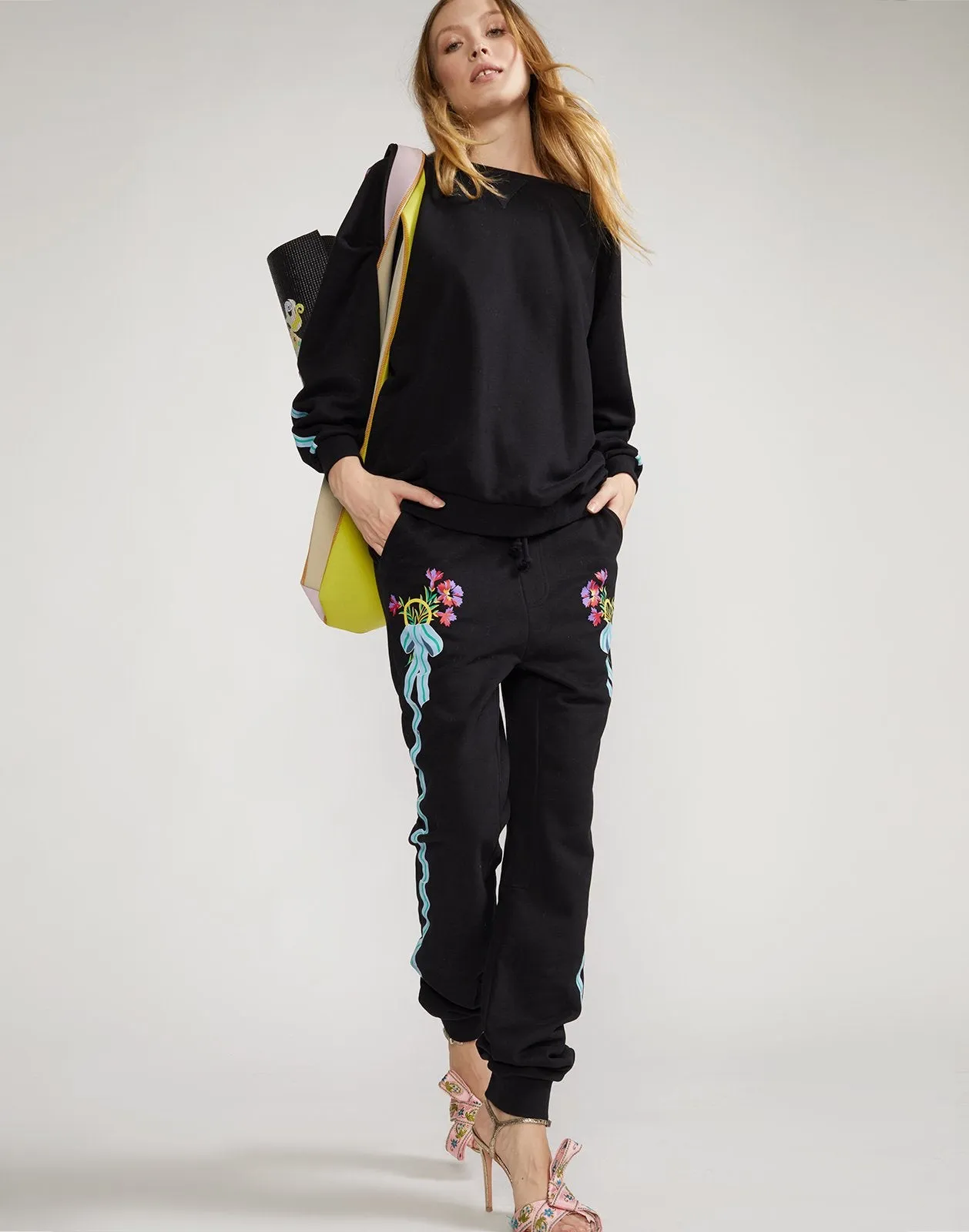 Dylana Ribbon Stripe Jogger