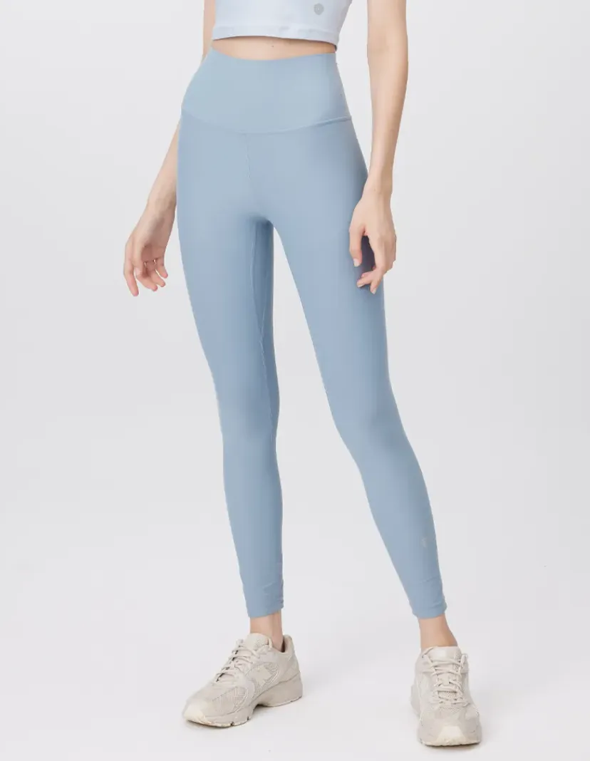 easyoga LESPIRO Glossy Slim Tights7 - B2 Blue