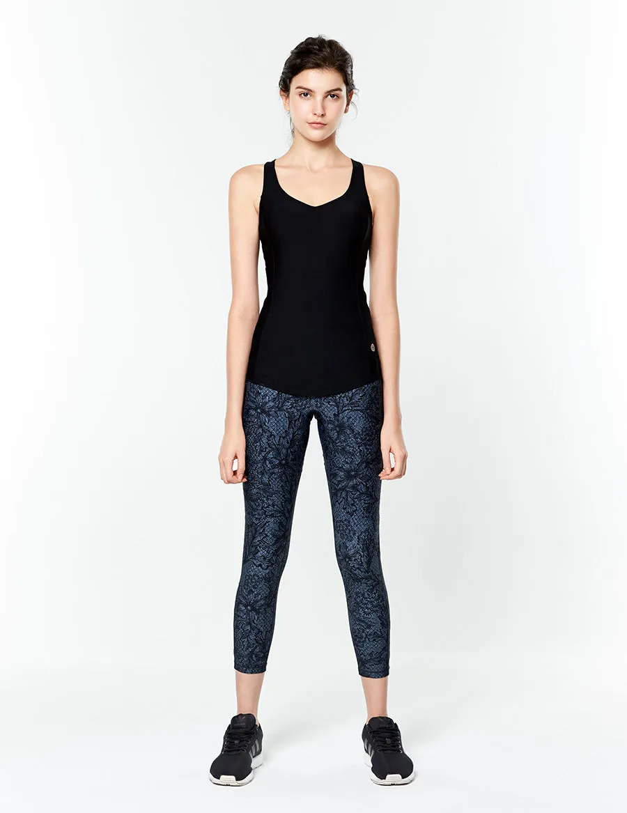 easyoga LESPIRO Stellate Tank - L1 Black