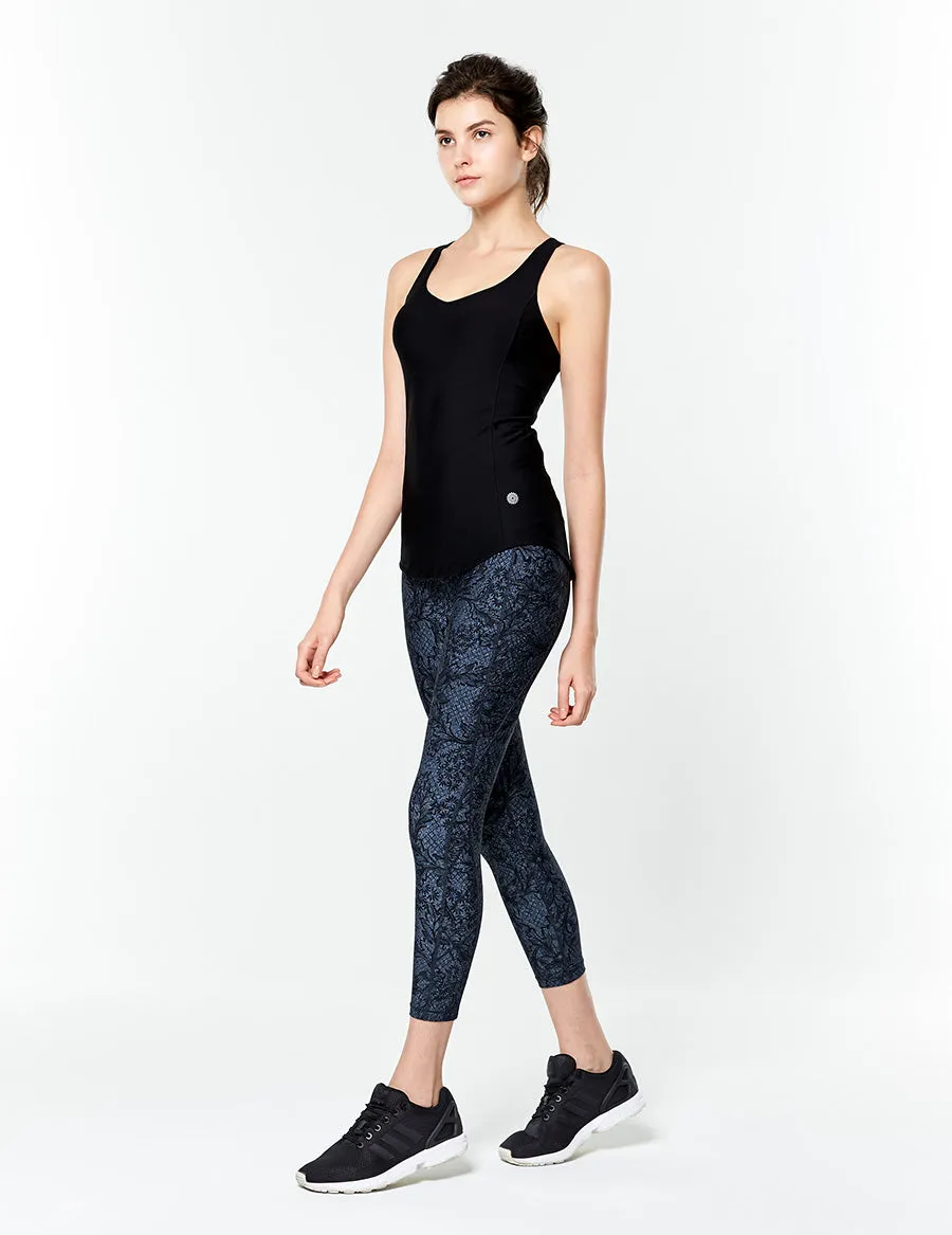 easyoga LESPIRO Stellate Tank - L1 Black