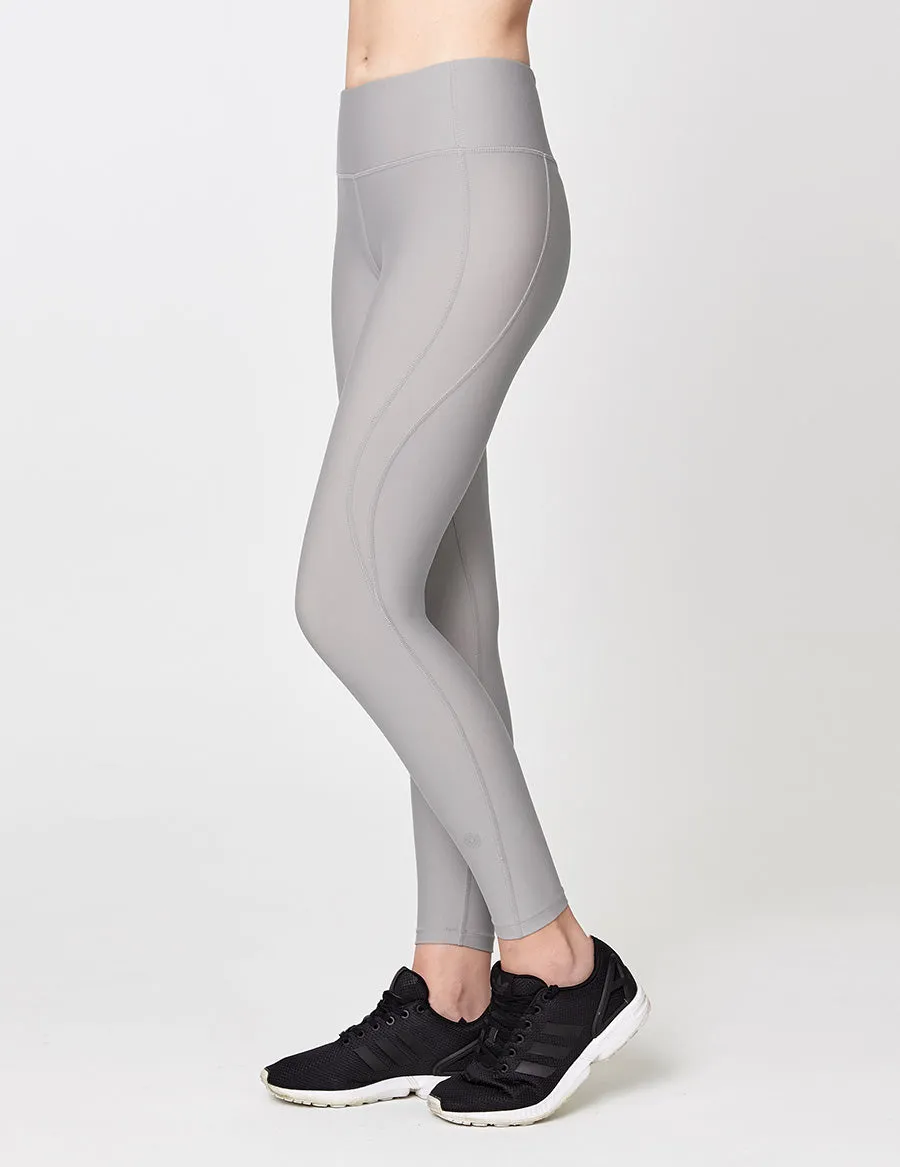 easyoga LESPIRO Twin Stream Tights - X07 Gray/Peach Powder