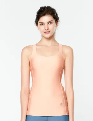 easyoga LESPIRO Under Starry Skies Tank - R23 Mature Peach