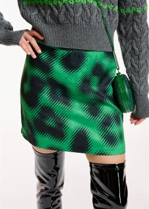 Edany Skirt - Green/Black