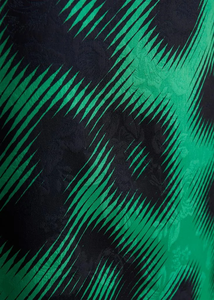 Edany Skirt - Green/Black