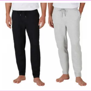 Eddie Bauer Men Sweatpants  2 Pack Jogger Lounge black-Gray