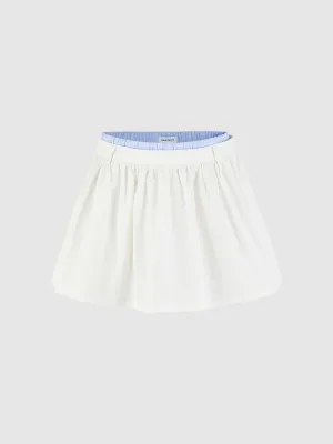 Elastic Denim Skirts