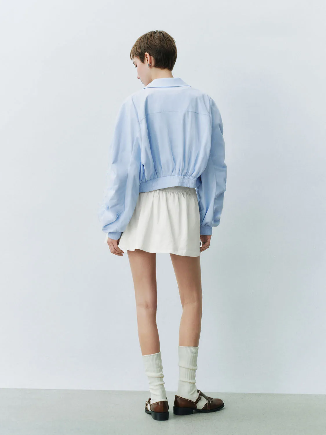 Elastic Denim Skirts