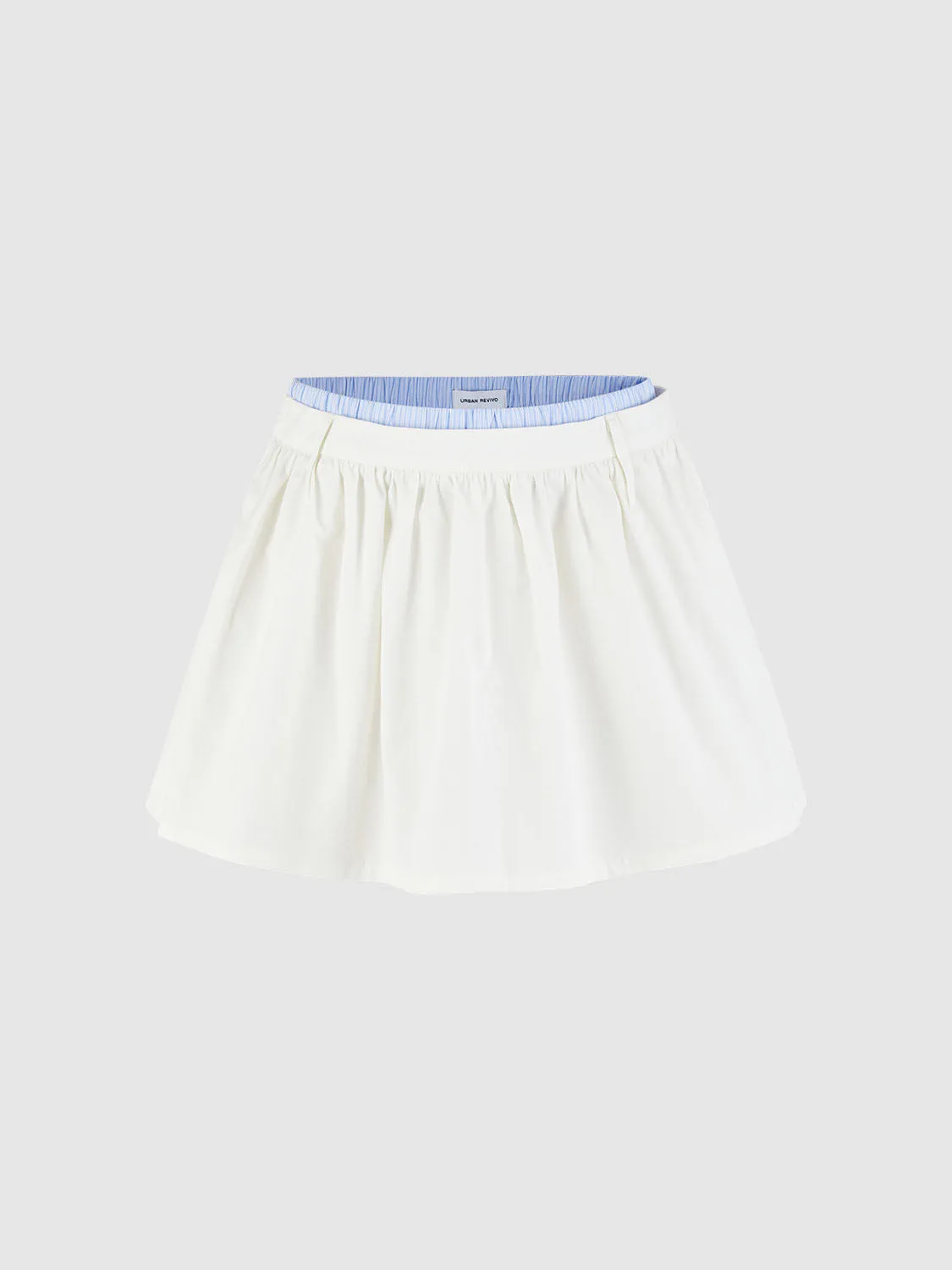 Elastic Denim Skirts