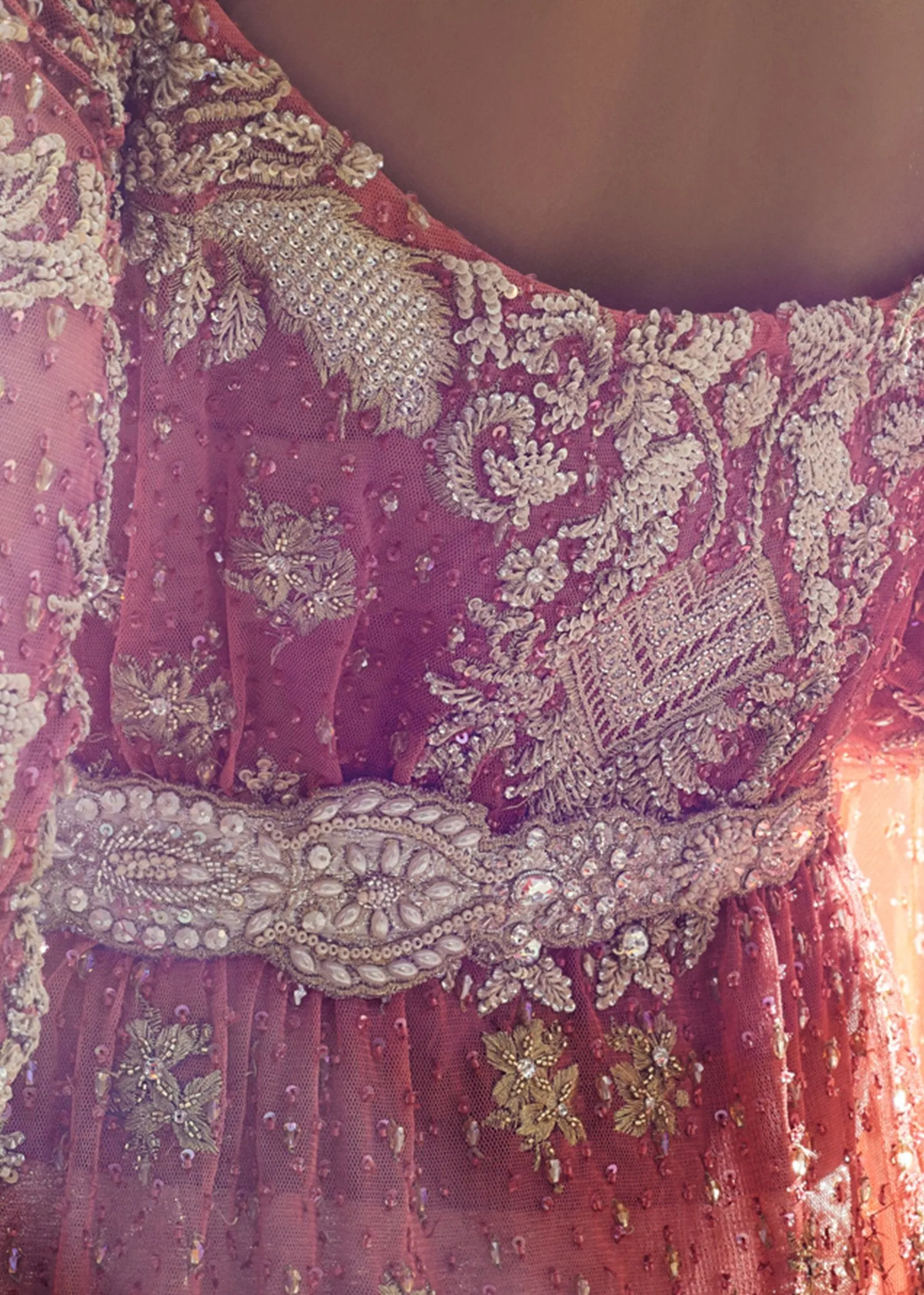 Elegant Pakistani Bridal Lehnga Dress for Wedding #J5167