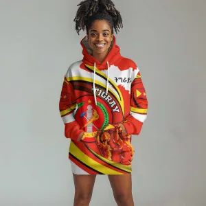 Ethiopia Tigray Hoodie Dress Revolution Emblem Freedom Fighters and Flag DT02