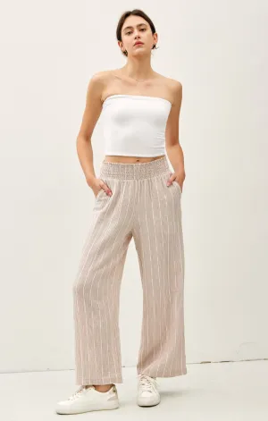 Evelyn Striped Gauze Pants