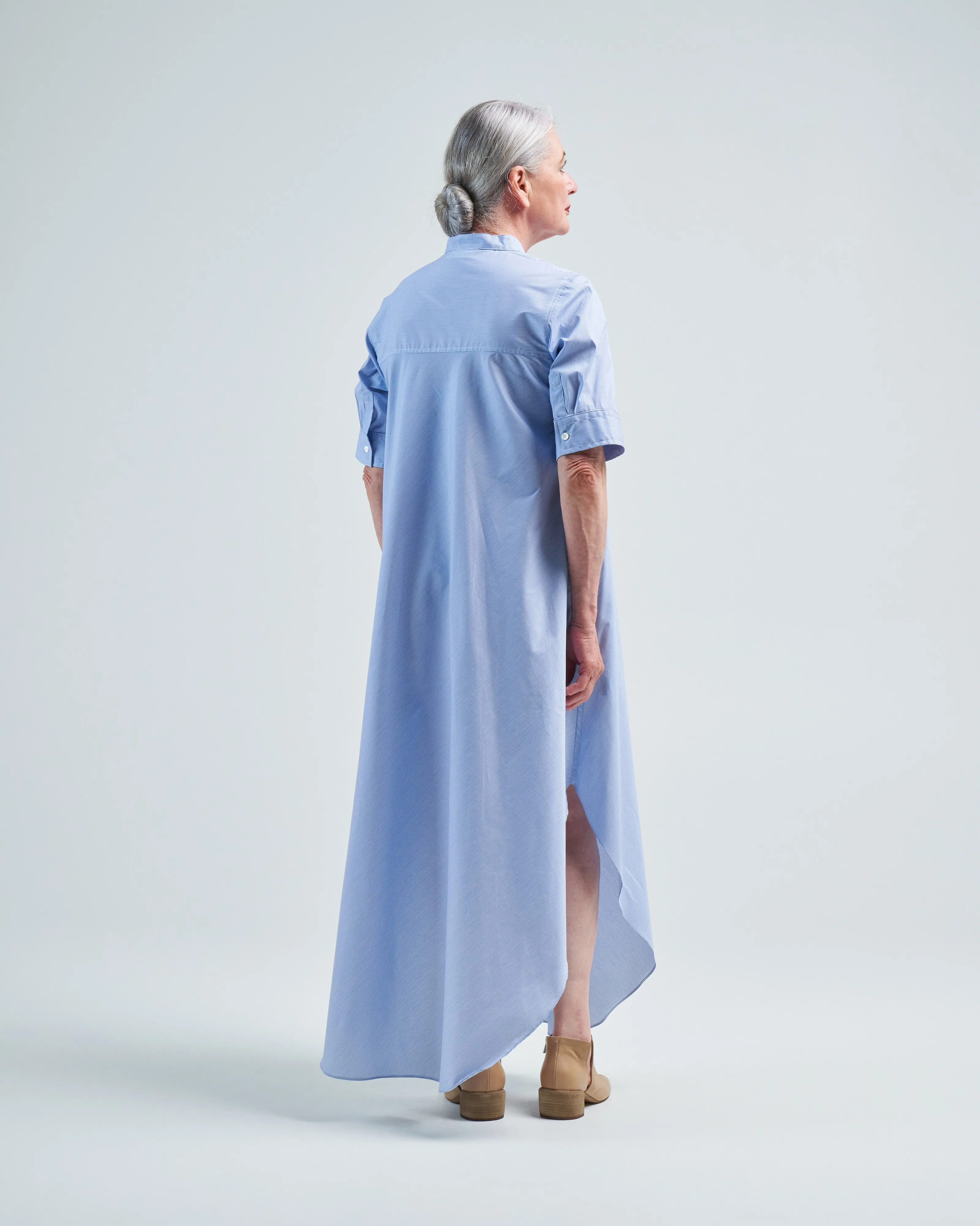 extra-long shirt dress