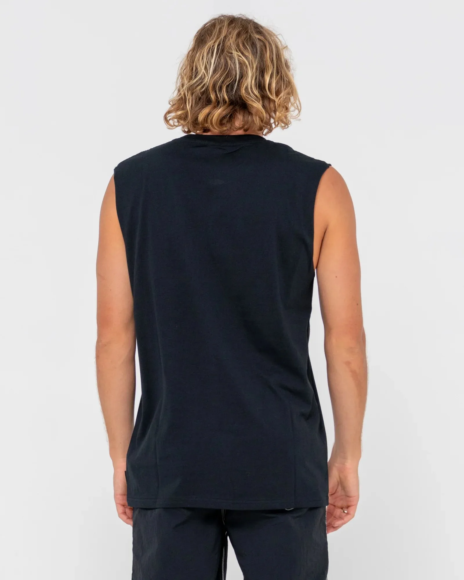 Flip Daddy Muscle Tee - Black