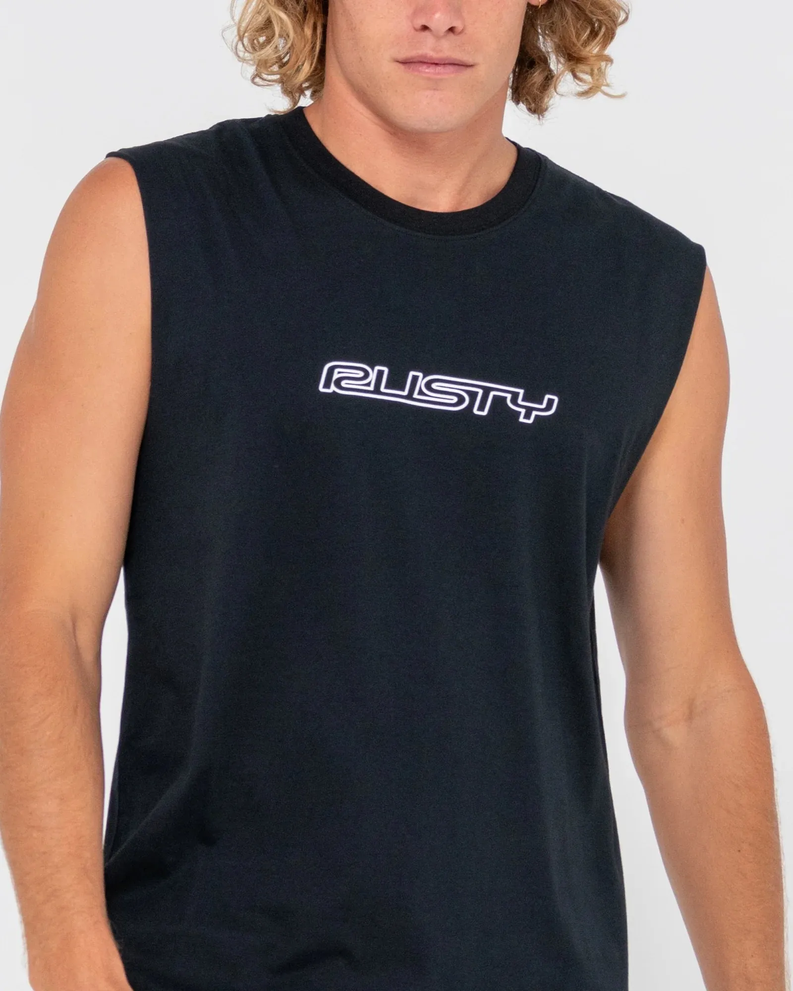 Flip Daddy Muscle Tee - Black
