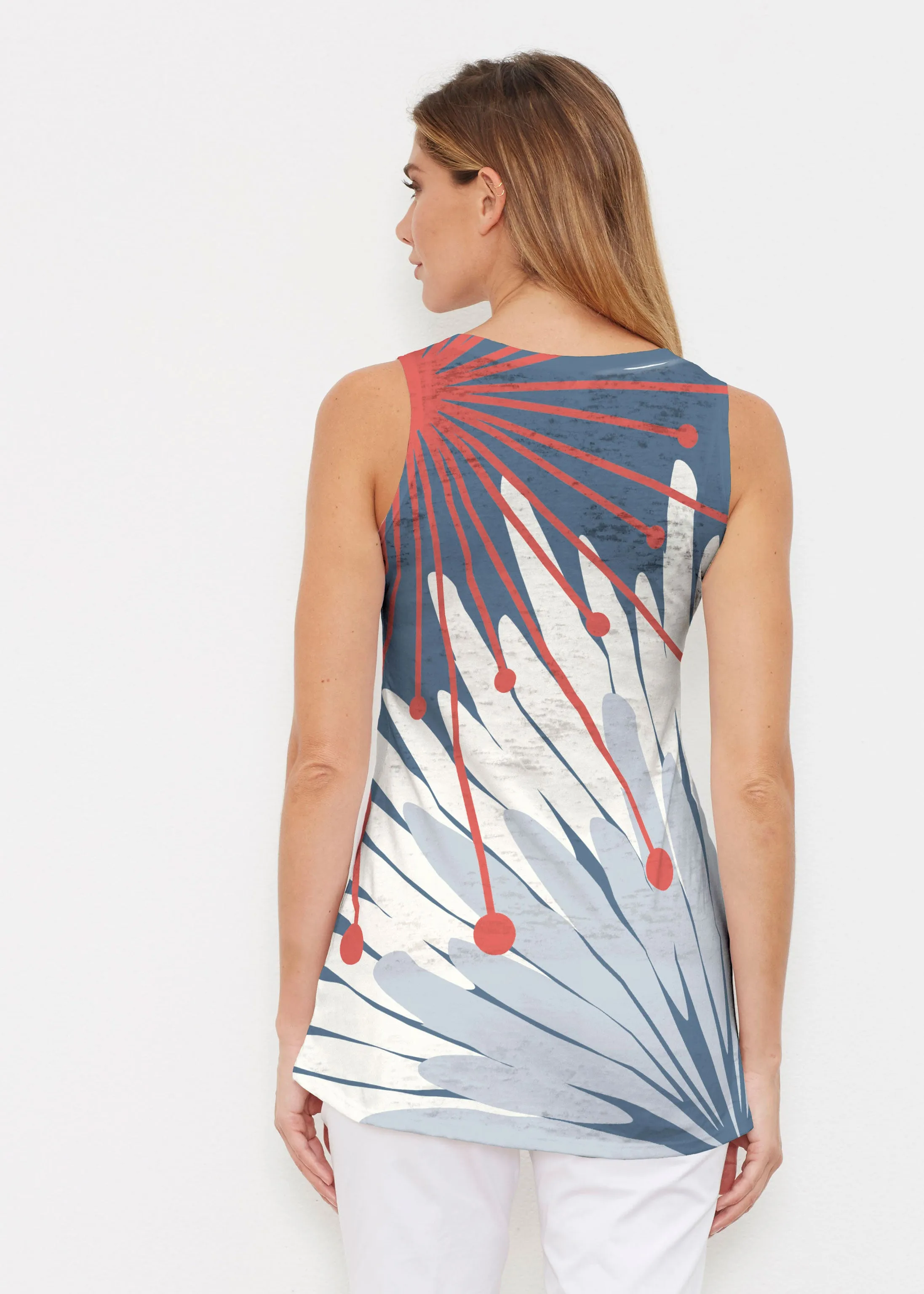 Flower Burst RWB (2027) ~ Signature High-low Tank