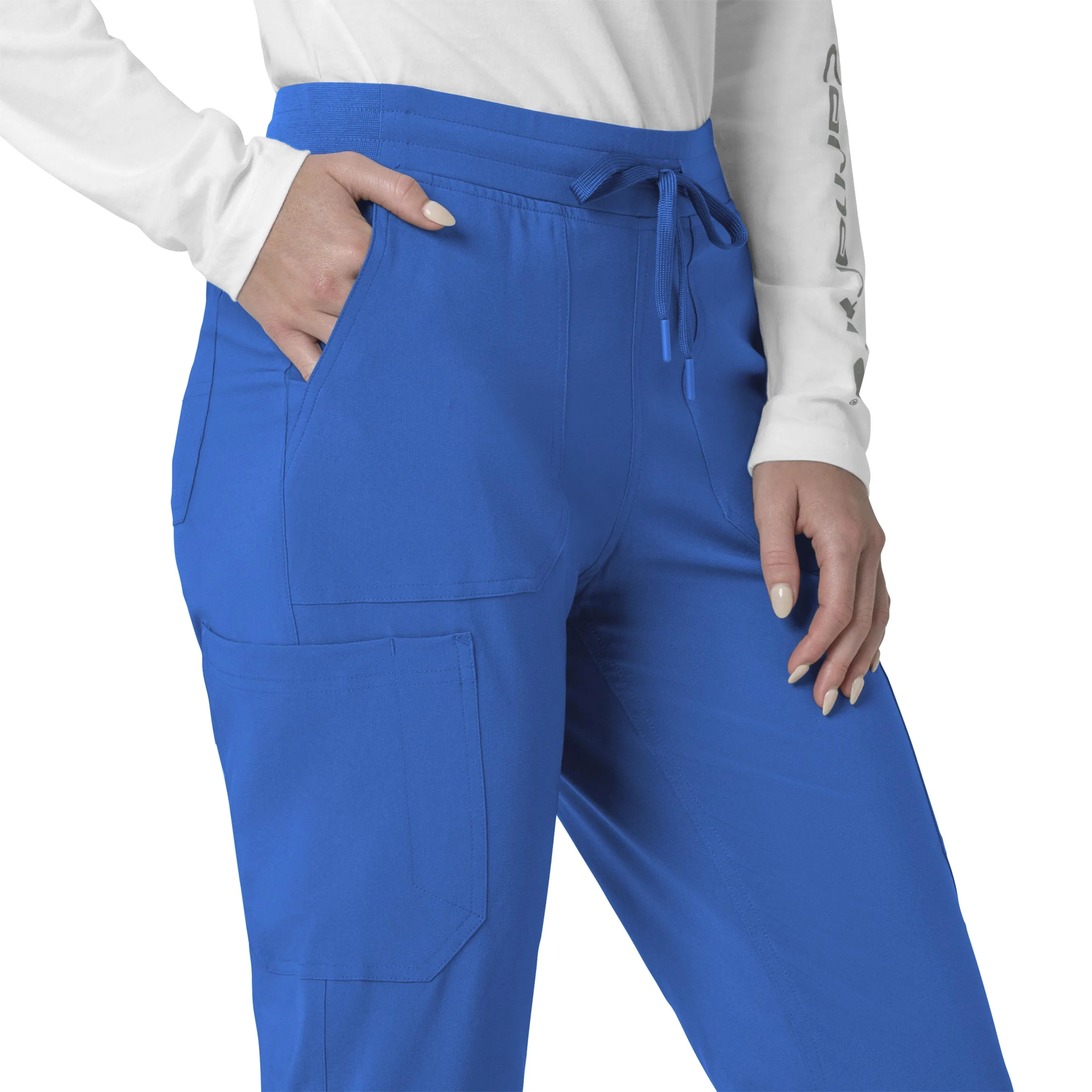 Force Cross-Flex C53110 Cargo Jogger Scrub Pants Royal