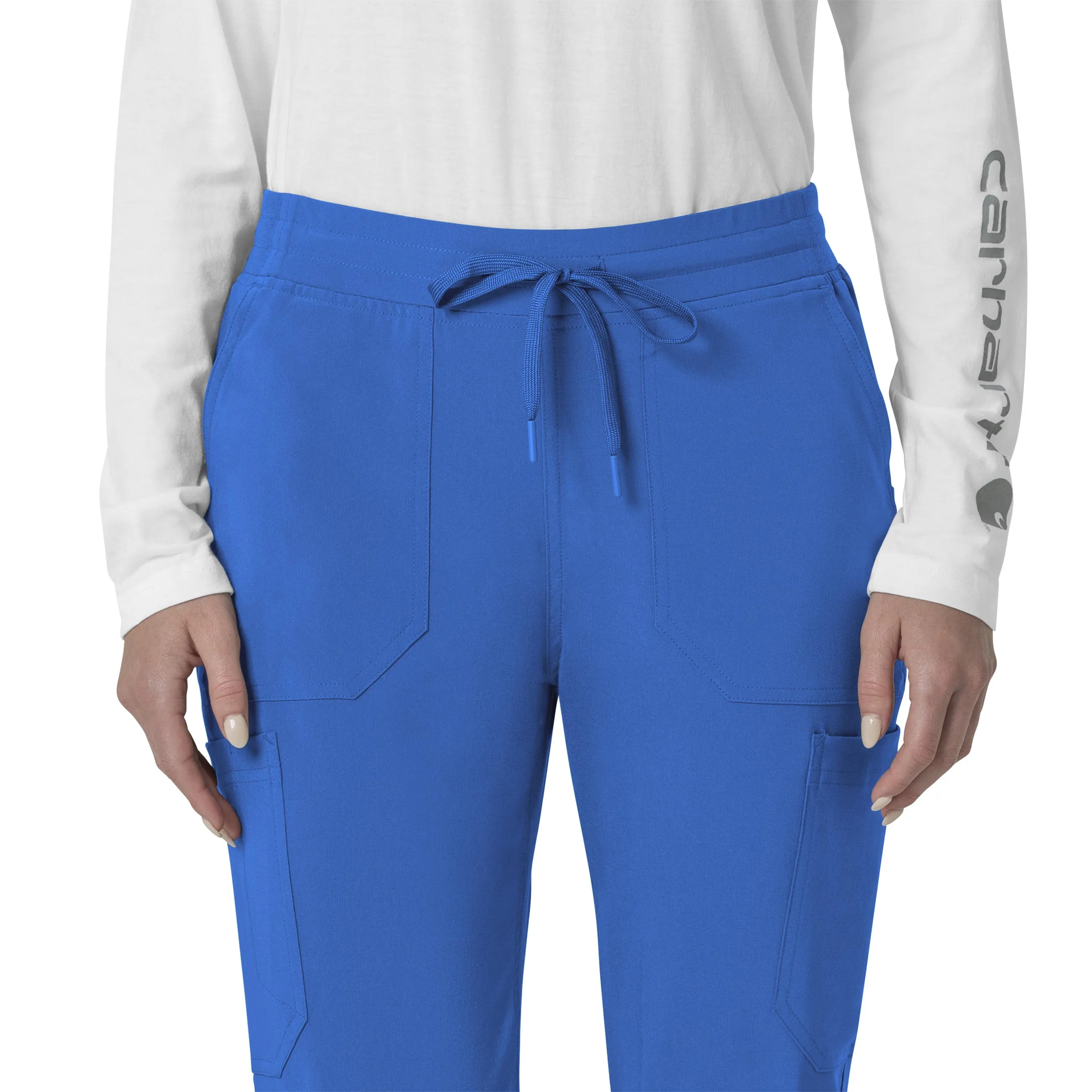 Force Cross-Flex C53110 Cargo Jogger Scrub Pants Royal