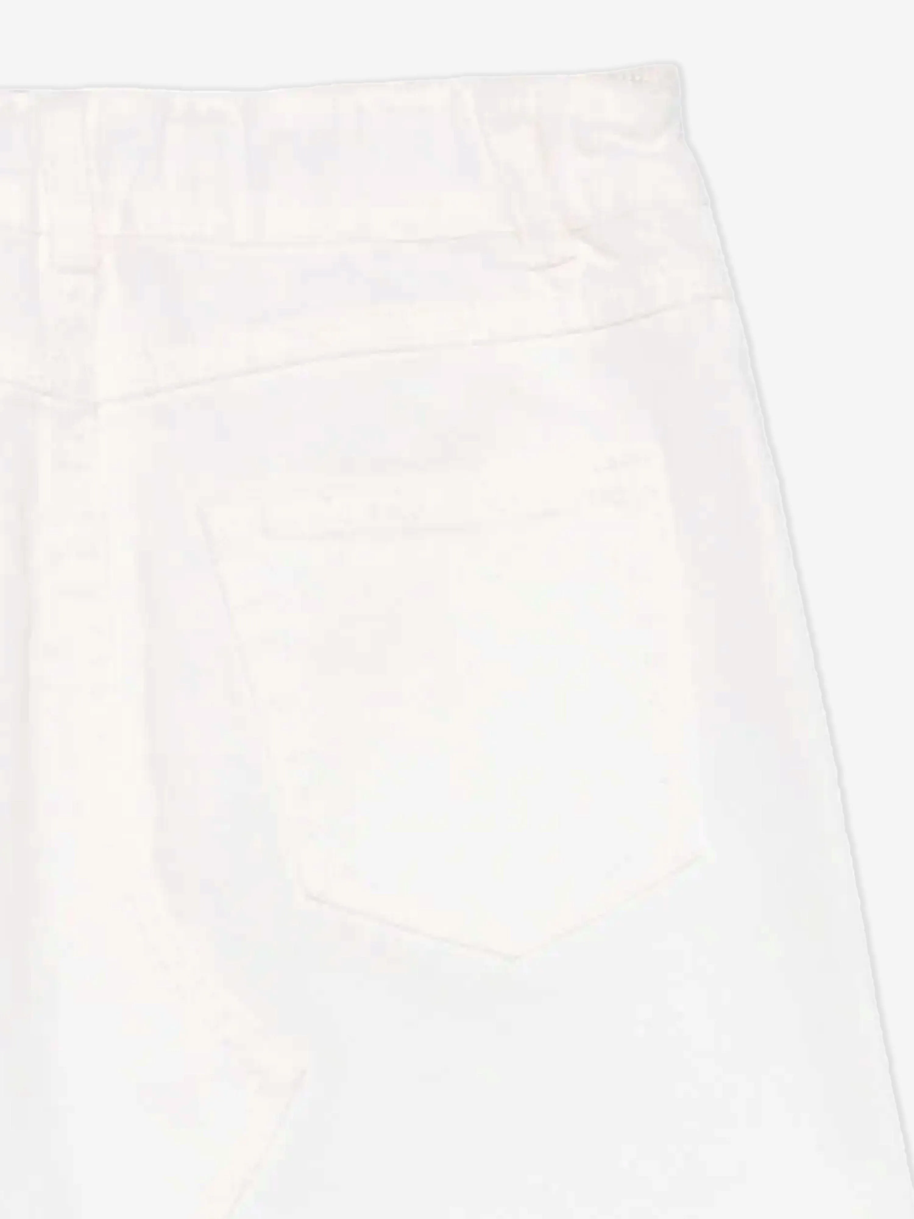 Girls Teddy Bear Skirt in Ivory