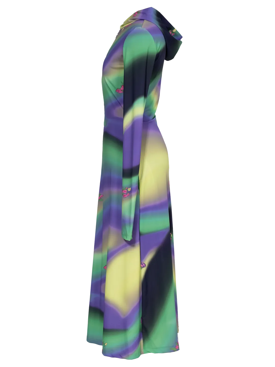 Gradient Hoodie Dress