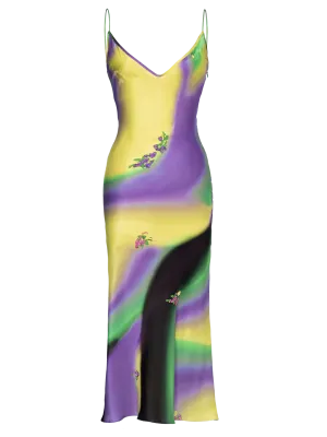 Gradient Maxi Slip Dress