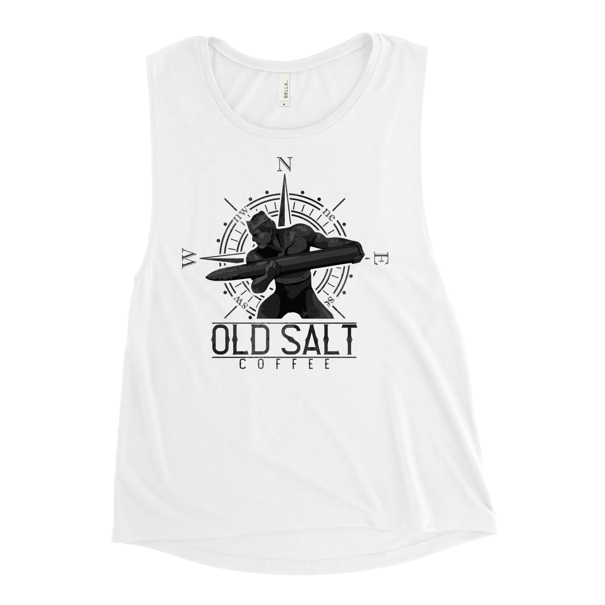 Haze Gray Old Salt Coffee Women's Tank