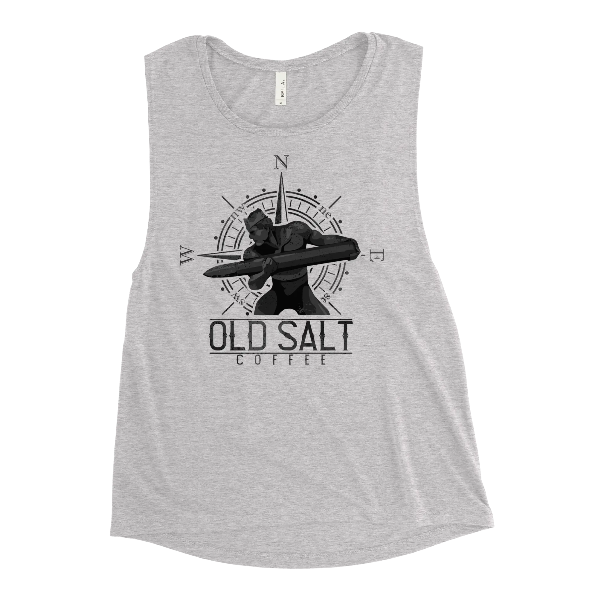 Haze Gray Old Salt Coffee Women's Tank