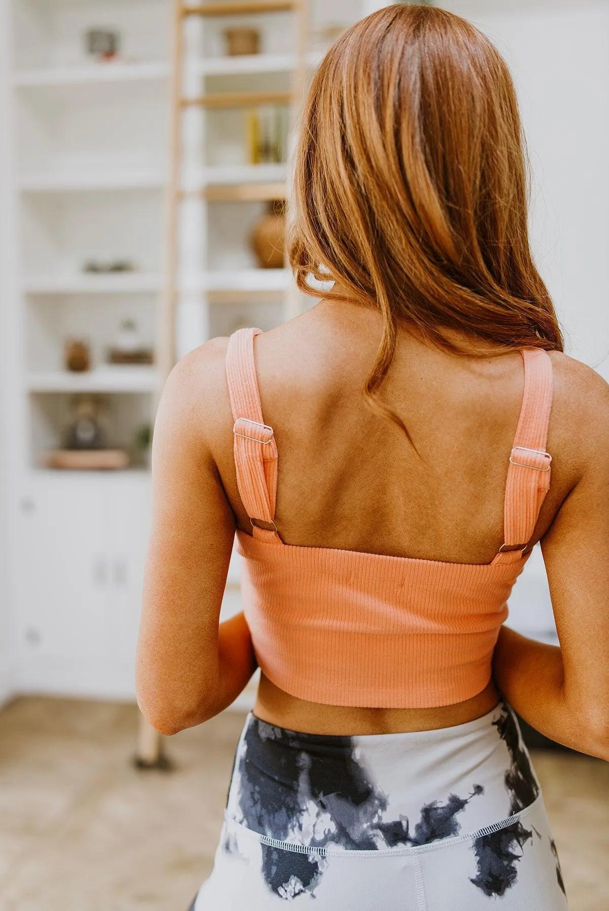 Hazel Blues® | Tell Me More Crop Tank In Coral