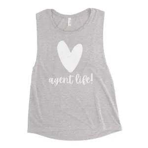 Heart Agent - Ladies’ Muscle Tank