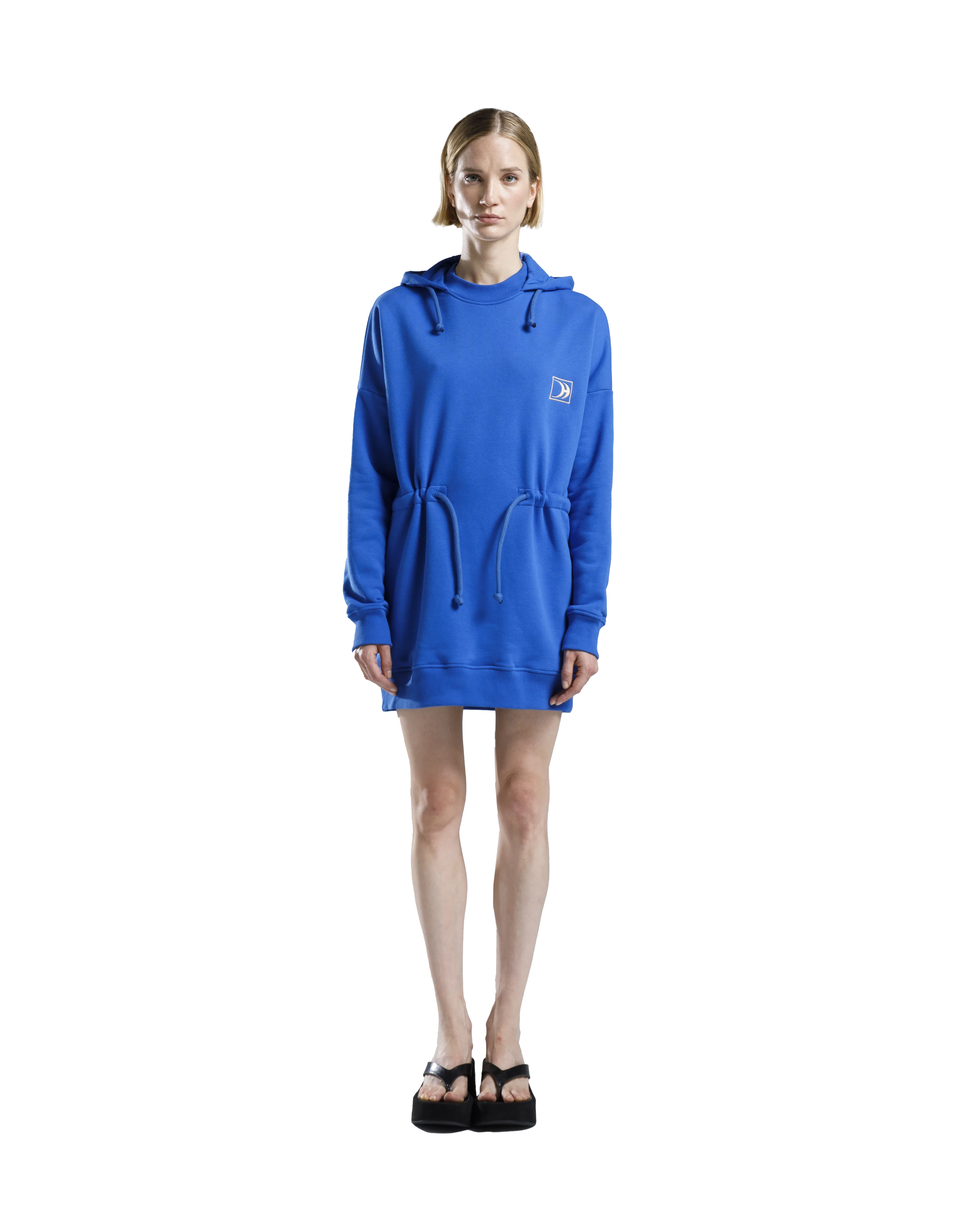 Hoodie Dress Blue