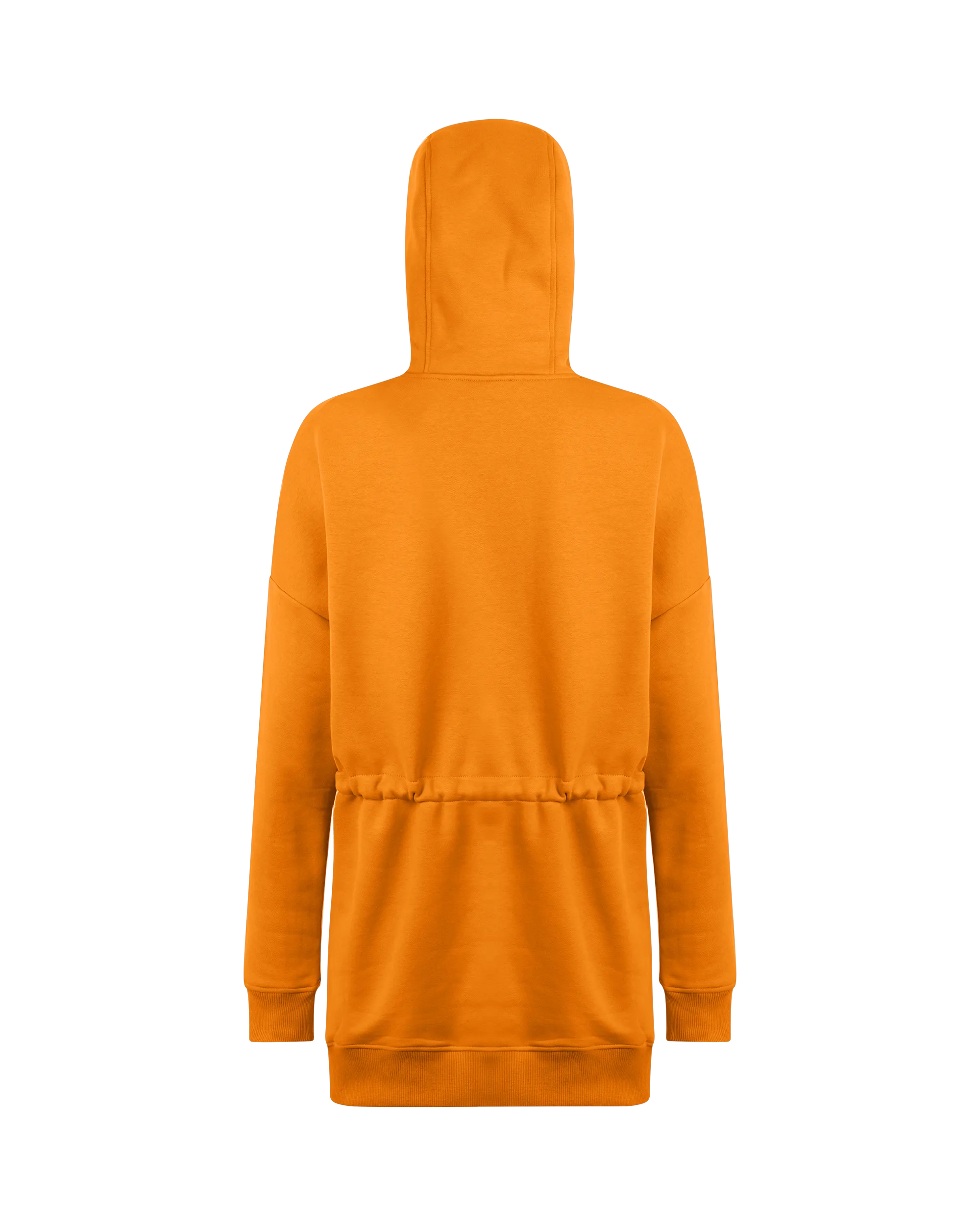Hoodie Dress Orange