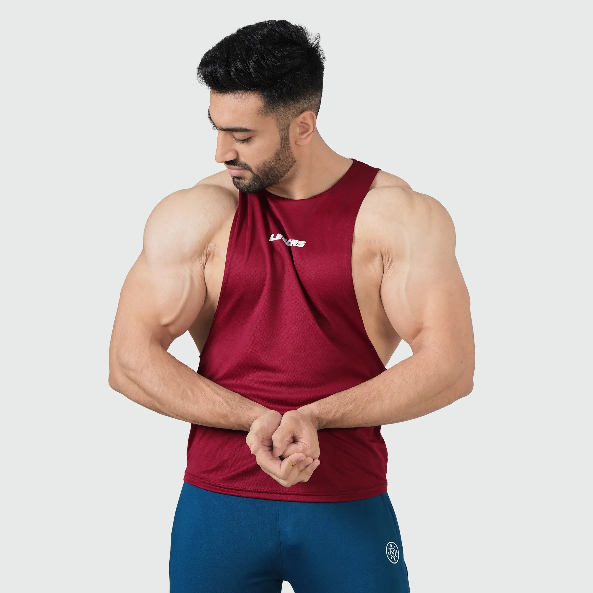 HOPE Maroon Tank Top