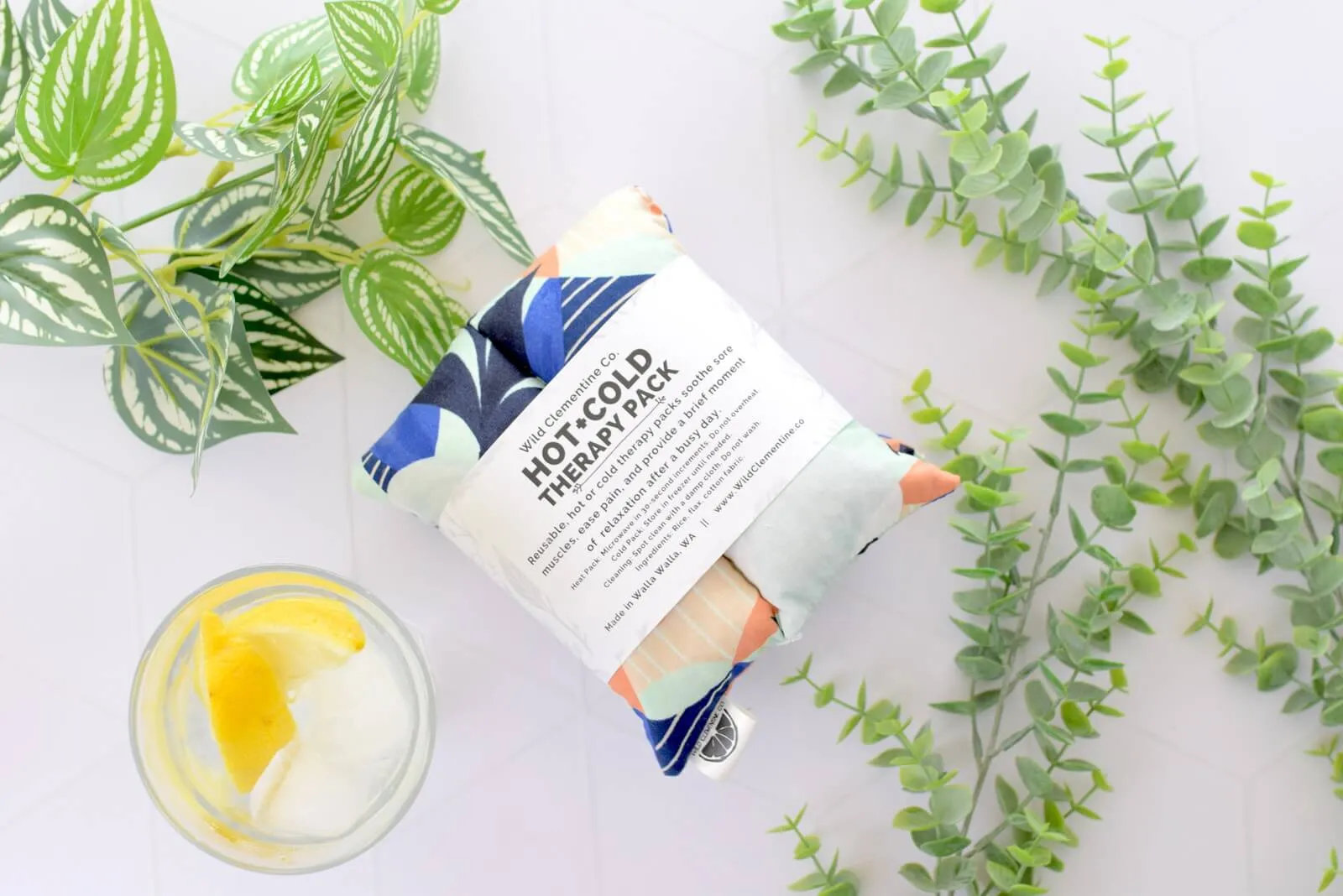 Hot   Cold Therapy Pack - Cabana Blue
