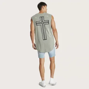 Hypocrit Dual Curved Muscle Tee Pigment Shadow