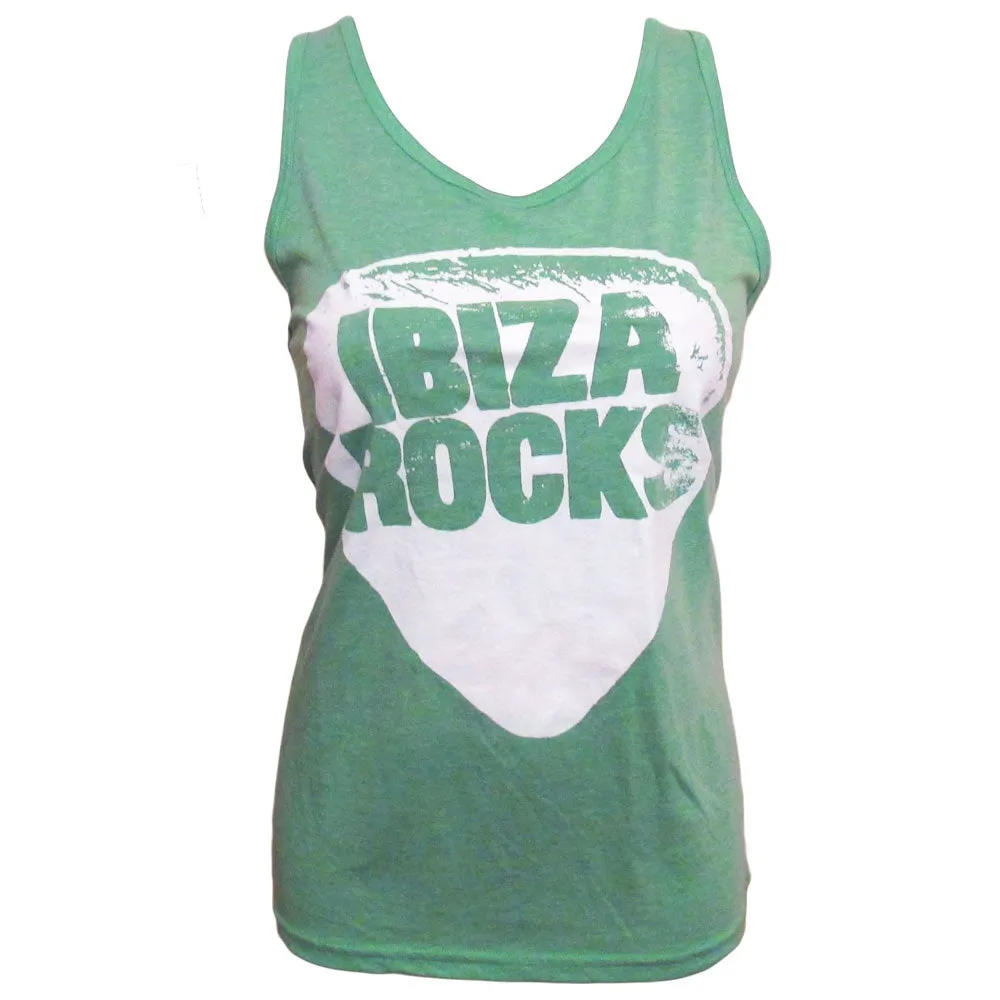 Ibiza Rocks Women's Logo Heather Tanktop
