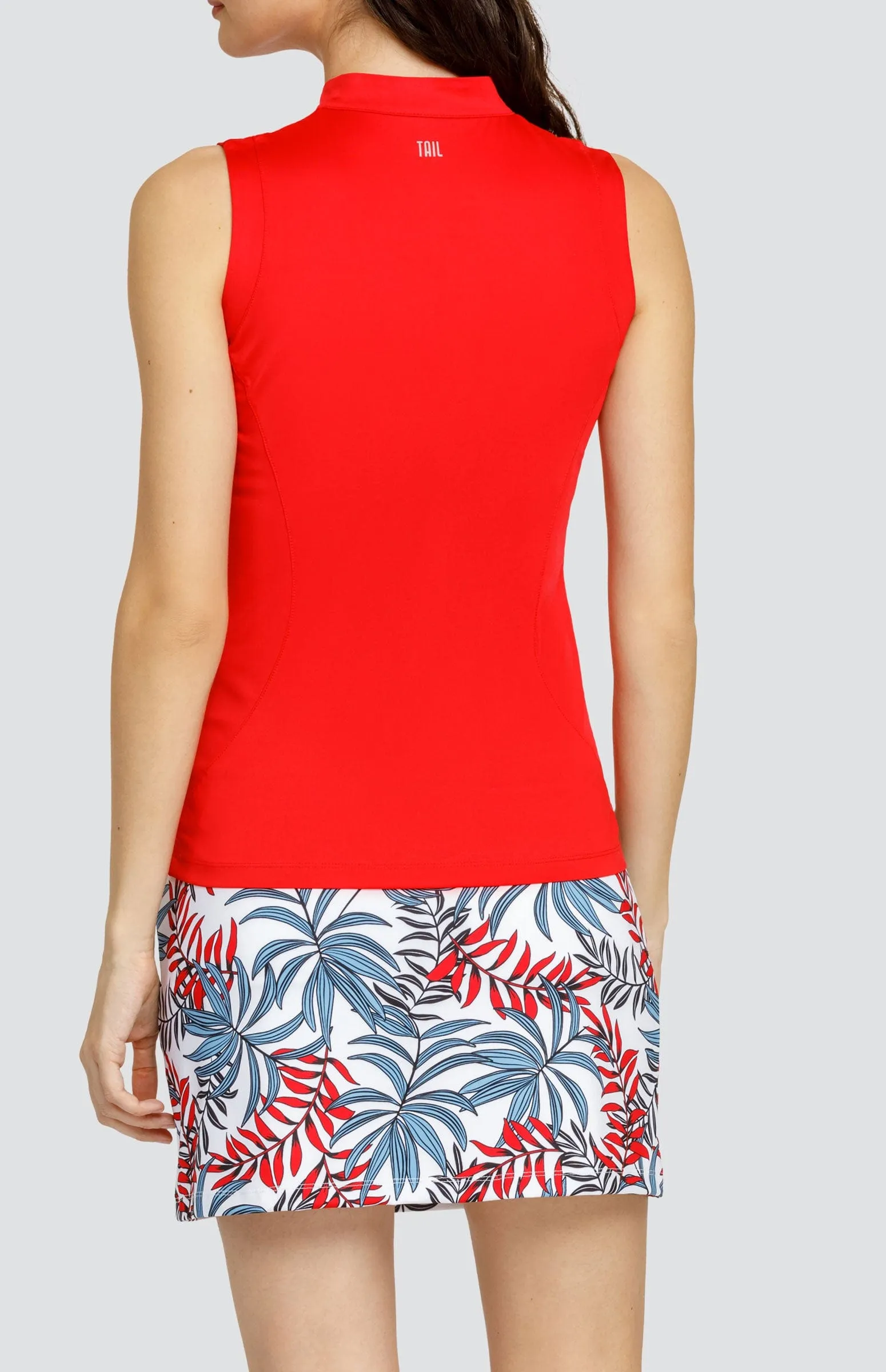 Indiana Top - Dahlia Red