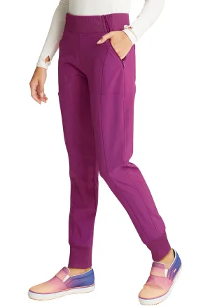 Infinity CK110A Scrubs Jogger Pant Women Orchid Flower